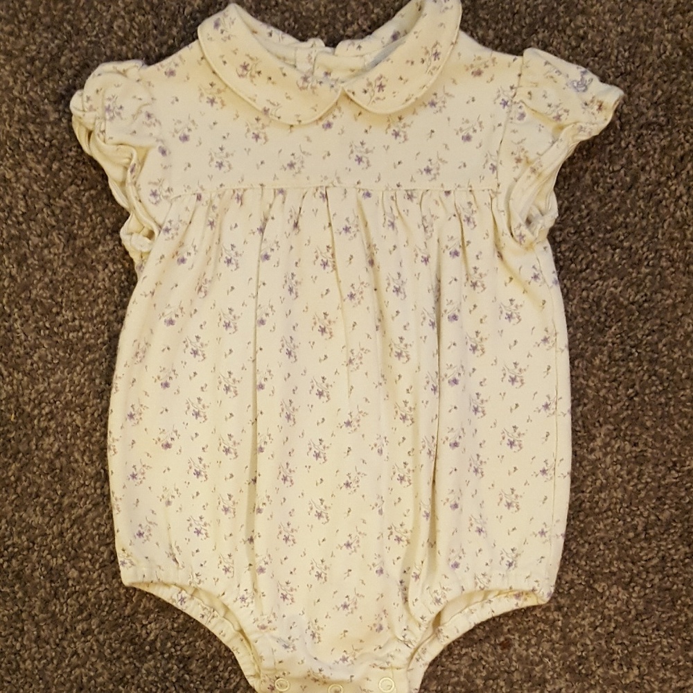 Ralph Lauren 6-9 months Yellow Onesie
